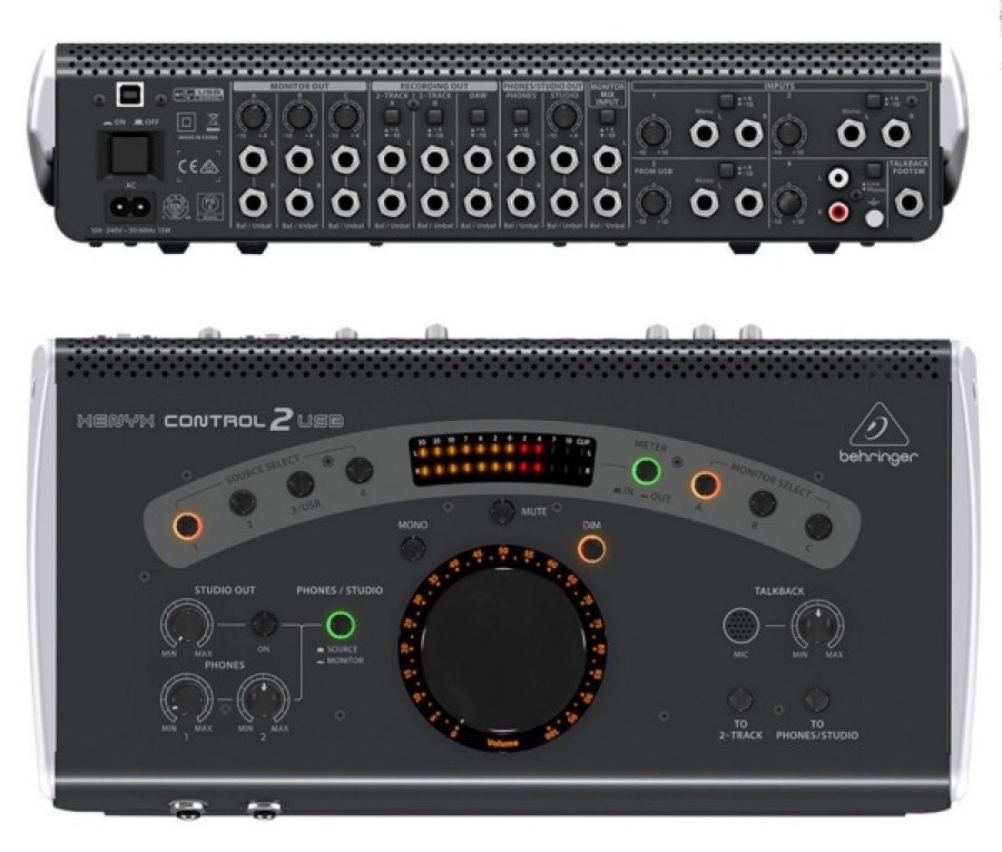 Контроллер мониторов Behringer Xenyx Control2USB