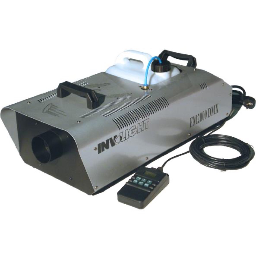 Involight FM2000 DMX - генератор дыма 2000 Вт, DMX-512, проводной пульт c ЖК экраном
