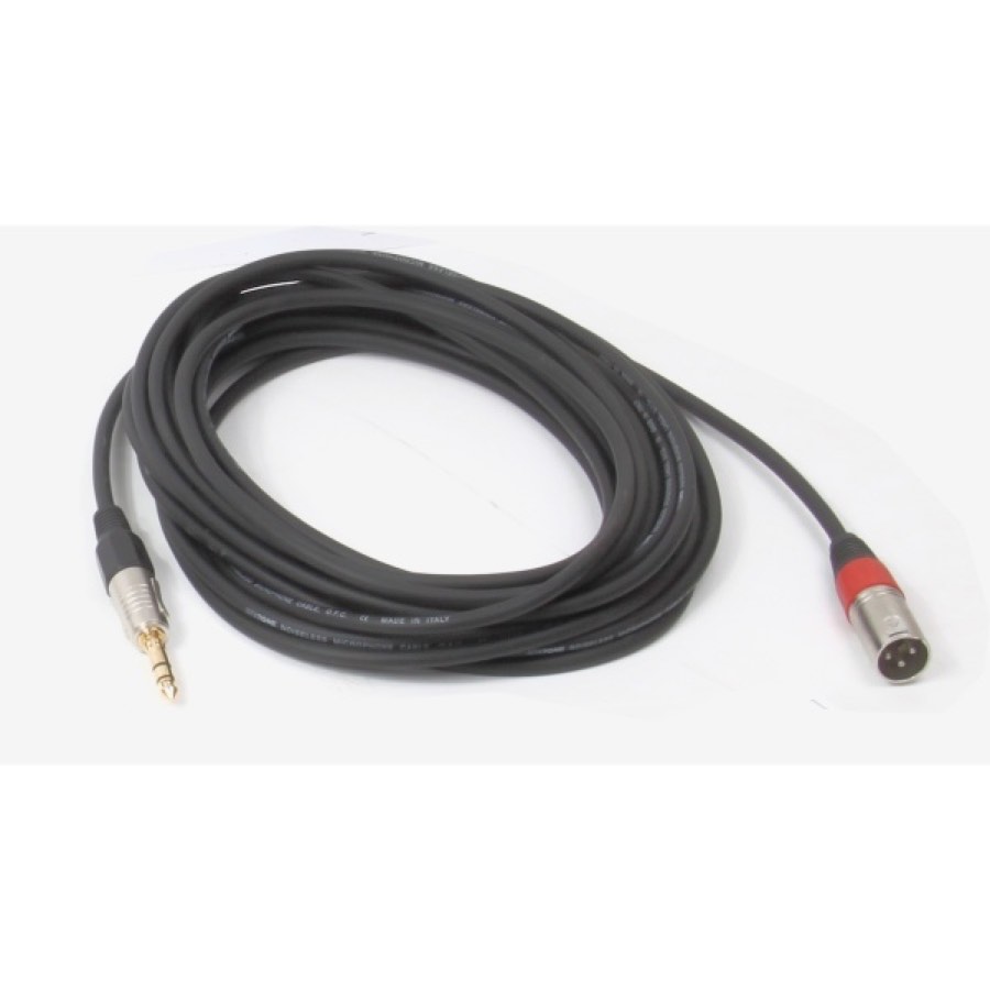 Invotone ACM1010(S) RU - микpoфoнный кaбeль, 6,3 джек стерео <-> XLR3M (папа), длинa 10 м