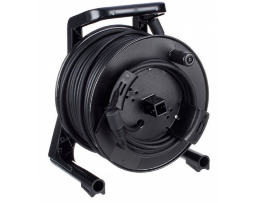 KLARK TEKNIK NCAT5E-50M цифровой кабель на катушке 50м, экранированный, разъёмы Neutrik