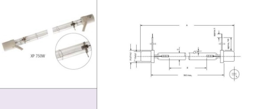 Sylvania XP 1500W (9023475) - лампа для стробоскопа 1500 Вт , 500 час.