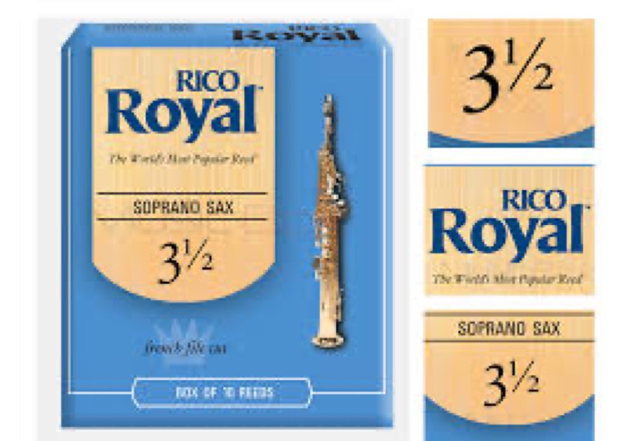 Rico Royal RIB1035 ( 3 1/2) трости для саксофона сопрано