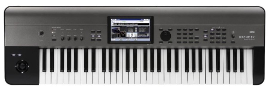 KORG KROME-61 EX клавишная рабочая станция, 61 клавиша, 4 ГБ PCM-память