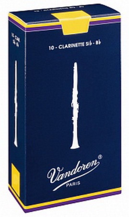 Трости для кларнета Vandoren CR103 Bb Традиционные №3 (10шт)