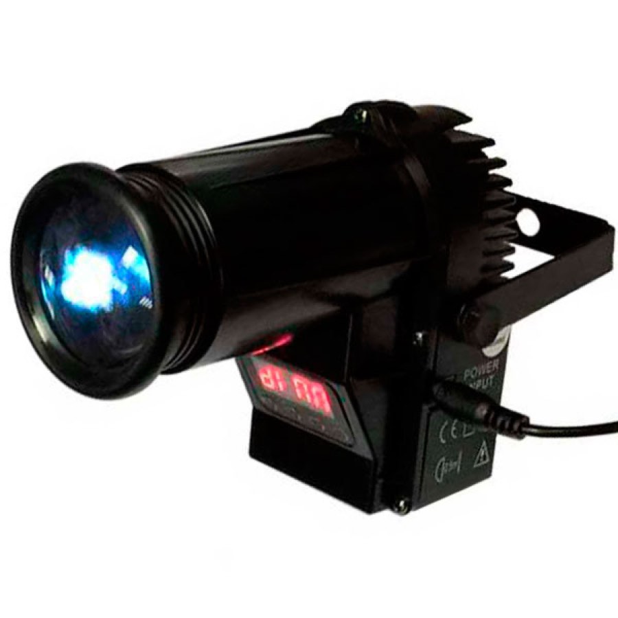 Луч для зеркального шара (мал., белый) led spot light