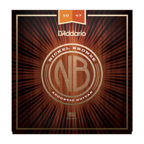 D`ADDARIO NB1047 Nickel Bronze Acoustic, Extra Light, 10-47 струны для акустической гитары