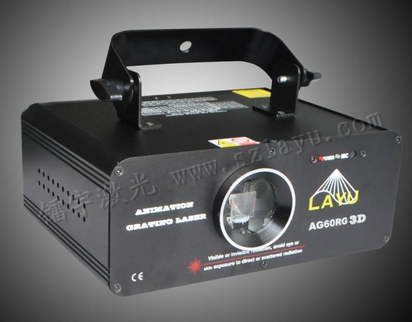 LAYU AG-60RG-3D анимационный лазер с мульти-эффектом 3D-анимации