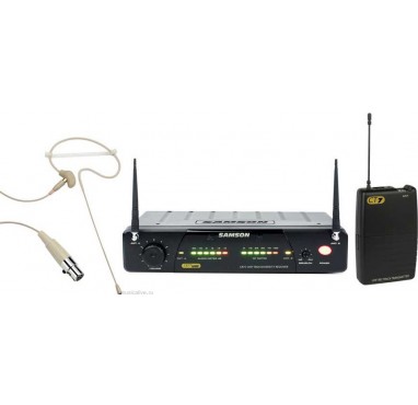 Samson concert 77SE 10TX радиомикрофонная система с головным конденсаторным мик SE10TX(цвет беж)E3