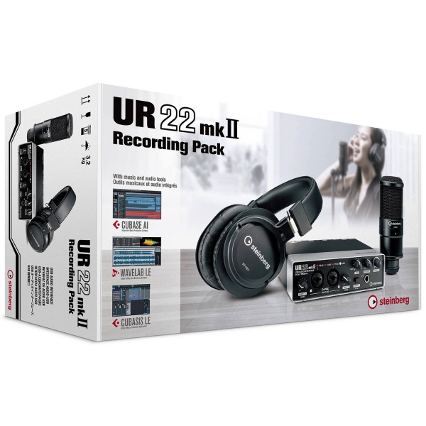STEINBERG UR22MKII Recording PACK- комплект для звукозаписи