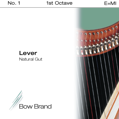 Комплект струн 3-й октавы для арфы Bow Brand Lever Natural Gut