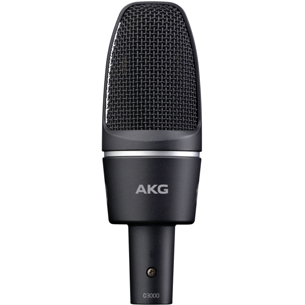 AKG C3000 - конденсаторный кардиоидный микрофон с 1" мембраной , "ПАУК" , без кейса