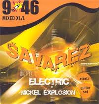 Savarez X50XLL струны для электрогитары 9-46, никелевое покрытие