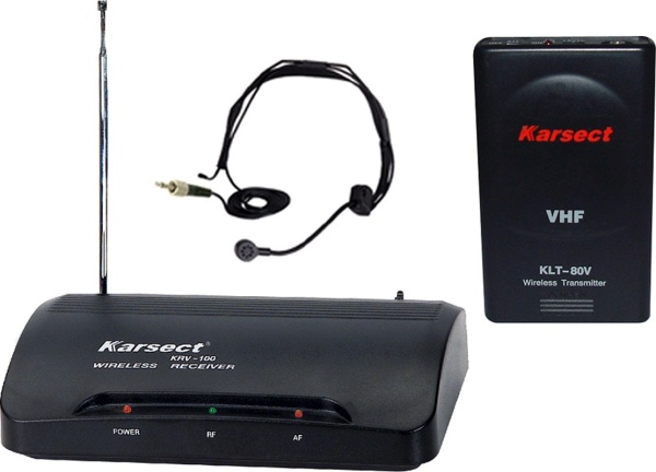 Karsect KRV-100KLT-80V-G-05 радиосистема гитарная VNF, 1 антена, выходы: Jack6.3, 1XLR, без кейса