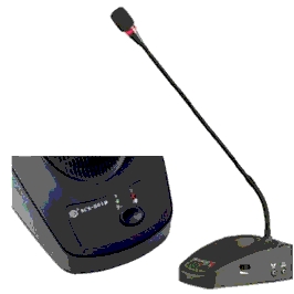 SHOW SCS801D - Пульт Делегата, встроенный динамик, микрофон "gooseneck" с индикатором, 2м кабель