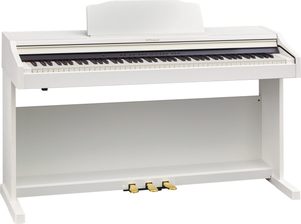 Roland RP501R-WH цифровое фортепиано, 88 кл. PHA-4 Standard, 316 тембров, 128 полиф., цвет белый.