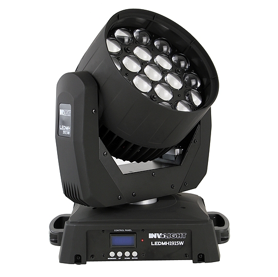 Involight LED MH1915W - LED вращающаяся голова, 19x15 Вт RGBW (LED Engin), DMX-512