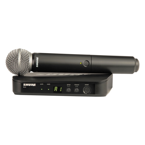 SHURE BLX24E/B58 M17 662-686 MHz - вокальная радиосистема с капсюлем динамического микрофона BETA58