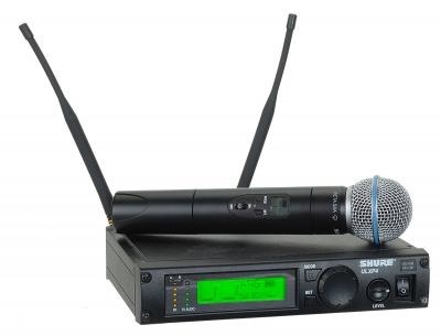SHURE ULXD24E/BETA58 K51 606 - 670 MHz цифровая радиосистема серии ULXD с ручным передатчиком Beta58