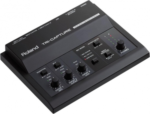 Roland tri-capture внешний аудиоинтерфейс
