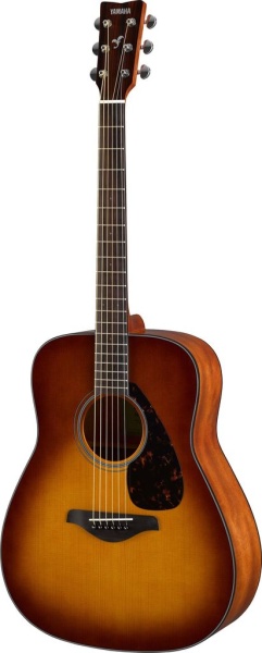 Yamaha FG800SB - S(D)B  Акустическая гитара, цвет SAND BURST, гриф Нато, бридж Палисандр, колки Литы