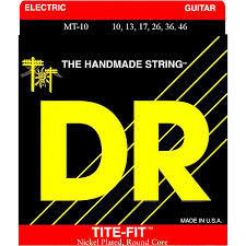 DR MT-10 (10-46) струны для электрогитары, круглая обмотка, круглая сердцевина, никелевое покрытие
