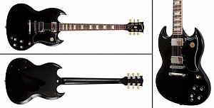 Gibson SG электрогитара, цвет черный