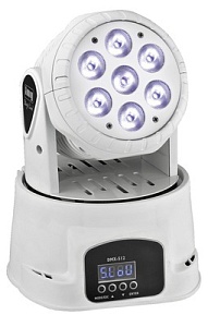 Ross LED MWash-Свет прибор, Вращение: PAN 540` TILT 180`  голова заливного света 7x12 Вт RGBW белый