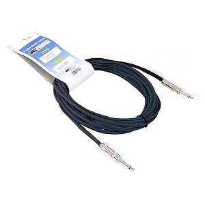 Invotone ACI1002/BK - инструментальный кабель, 6,3 джек моно <-> 6,3 джек моно, длина 2 м (черный)